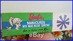 Super Rare 1962 My Merry Barbie Manicures set in box COMPLETE