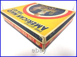 Super Rare Akro Agate Child's 21 Piece Tea Set / Original Box