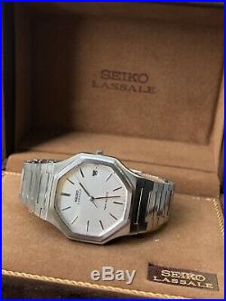 Super Rare vtg Seiko Lassale twin quartz-ref 9442 5009-original box! Perfect