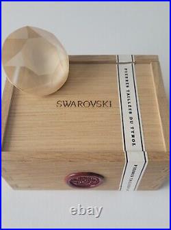 Swarovski, 50mm Chaton Pierres Taillées du Tyrol, in wooden Box, Very Rare