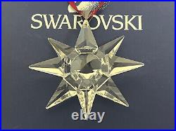 Swarovski Holiday Christmas Ornament 1991 Original Box With Certificate RARE
