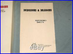 THE ORIGINAL TSR DUNGEONS AND DRAGONS WHITE BOX SET (ULTRA RARE and NR MINT!)