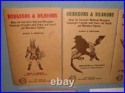 THE ORIGINAL TSR DUNGEONS AND DRAGONS WHITE BOX SET (VERY RARE and COMPLETE!)