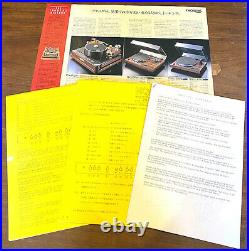 THORENS Prestige Reference Analog Turntable USED JAPAN Original Box S/N 030 RARE