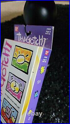 Tamagotchi Original 1997 Bandai Virtual Pet RARE Clear BLUE original box AS NEW