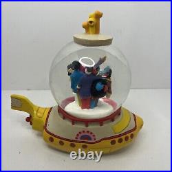 The Beatles Yellow Submarine Pepperland Snow Globe Music Box 9065/10000 RARE