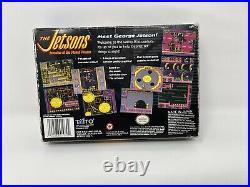 The Jetsons Invasion Planet Pirates Super Nintendo SNES Original box only RARE