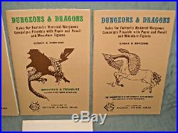 The Original DUNGEONS AND DRAGONS WHITE BOX SET (ULTRA RARE HOBBITS EDITION!)