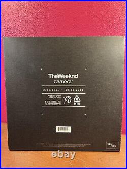 The Weeknd Trilogy 1st Pressing 376 of 500 with 7 and Signed lithographs RARE
