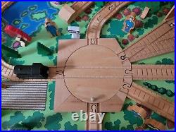 Thomas Wooden Railway Rare 1996 Vintage 100 piece set Original and Complete