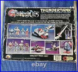 Thundercats Thundertank LJN 1985 Vintage Action Figure Original Rare in Box