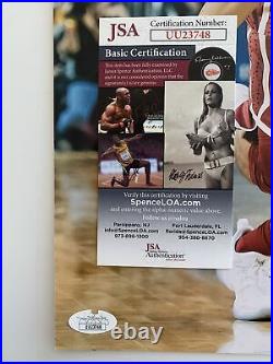 Trae Young Autographed 11x14 Oklahoma Sooners JSA Authentic Hawks RARE Box G