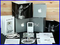 ULTRA RARE JIMI HENDRIX iPod Classic 1st Generation in ORIGINAL BOX + Brochure
