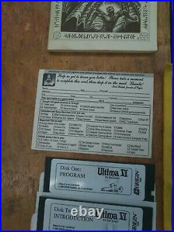 Ulltima VI The False Prophet Pc IBM Rare Floppy Big Box