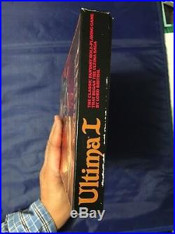 Ultima 1 PC ver 1986 Original Box CIB Vintage Ultima I Origin/Broderbund RARE