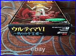 Ultima VI The False Prophet Japanese Big Box Edition PC RARE