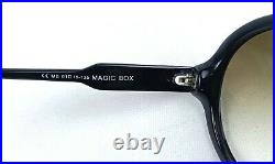 Ultra-rare Japan Sunglasses Vintage Magic Box Japanese Stylish Black Royal Nos