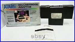 VCS Cartridge Adapter (Atari 5200, 1982) with Original Box & Instructions RARE