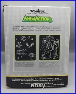 VECTREX original vintage ANIMACTION cart box manual tray GCE 1983 game CIB RARE