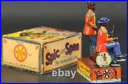 VERY RARE Vintage Marx, SPIC and SPAN DANCERS The Hams What Am with Original Box