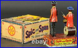 VERY RARE Vintage Marx, SPIC and SPAN DANCERS The Hams What Am with Original Box
