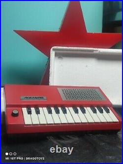 VINTAGE PIANO RARE Children Synthesizer TOY MALYSH 80s ORIGINAL BOX USSR CCCP