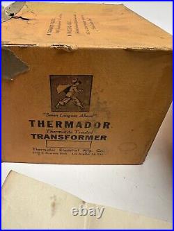 VINTAGE RARE Thermador Transformer C-54 BRAND NEW CONDITION IN ORIGINAL BOX