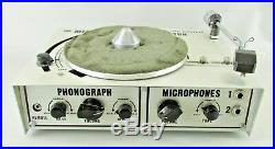 VTG Rare ORIGINAL Hilton Micro 75 Sound System DJ Record Player withcase box WORKS