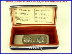 Vef Riga Minox Camera Box, Original, Rare, Good Condition