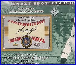 Very Rare 2002 Upper Deck Sweet Spot Classic Baseball Hobby Box Mickey Mantle