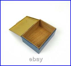 Very Rare Bauhaus Avantgarde Art Deco Case 1925 Metal Box Suprematism Enamel