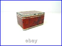 Very Rare Original German Bauhaus Bakelite Art Deco De Stijl Jewelry Box Case
