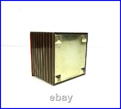 Very Rare Original German Bauhaus Tin Box De Stjil Art Deco Case Geometric