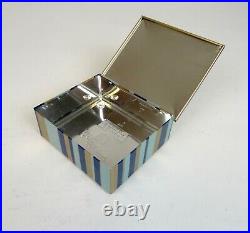 Very Rare Original German Sunray Tin Box Art Deco Case Geometric Suprematism