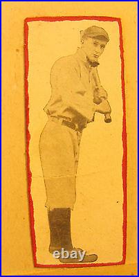 Very rare original candy box cut out Ty Cobb baseball card 1911