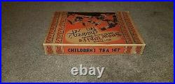Vintage 1937 Snow White/Seven Dwarfs Tea Set W. D. Unused original box very rare