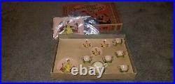 Vintage 1937 Snow White/Seven Dwarfs Tea Set W. D. Unused original box very rare