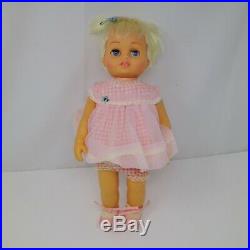 Vintage 1962 Tiny Chatty Baby Doll Gift Set by Mattel Original Box RARE Set 265