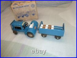 Vintage 1962 Tonka luggage service Blue #420 Original Retail Box Rare