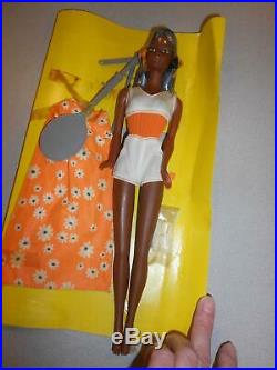 Vintage Barbie Mattel Free Moving Cara #7283 Rare 1975 Near Mint In Box Mib