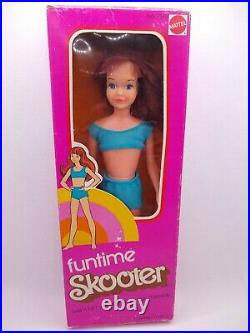 Vintage Barbie Skipper Funtime Skooter Doll In Original Box #7381 Rare European