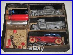 Vintage Barclay Build and Paint Auto Set 3 Vehicles in Original Box RARE