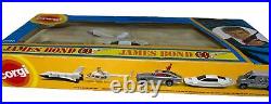 Vintage Corgi Juniors 3082 James Bond 007 Five Car Set 1979 Complete in Box RARE