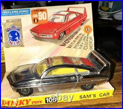 Vintage Dinky 1967 #108 Sam's Car Joe 90 Rare In Original Box