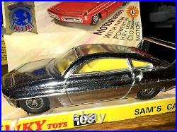 Vintage Dinky 1967 #108 Sam's Car Joe 90 Rare In Original Box