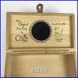 Vintage Enid Collins Original Box Bag Rare Sun Sol Ec Logo Wooden Purse 1966