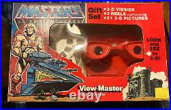 Vintage He-man Masters Of The Universe Viewmaster Gift Box Set Sealed 1983 Rare