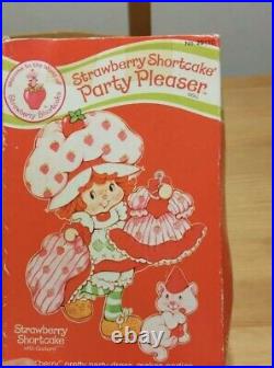 Vintage Kenner Party Pleaser Strawberry Shortcake RARE SEALED BOX Free Ship