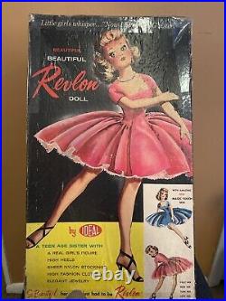 Vintage Miss Revlon Doll Ideal Toys Rare in Original Box With Tag 18
