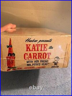 Vintage Nos Hasbro Mr Potato Head Katie Carrot Still Sealed In Original Box Rare